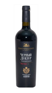 Вино ликерное Солнечная Долина Черный Доктор красное 16% 0.75л