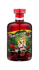 Настойка сладкая  Хмельная вишня  креп.17,5% 0,5л