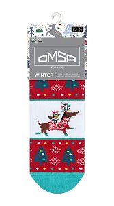 Носки детские Omsa kids Calzino Rosso р.23-26 