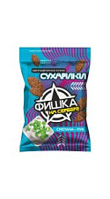 Сухарики Фишка на сервере со вкусом сметаны с луком 50г