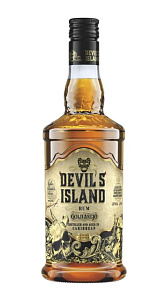 Ром Devils Island Gold Anejo выдержанный 40% 0.5л