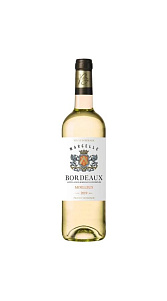 Вино Margelle Bordeaux белое сух. 11.5% 0.75л