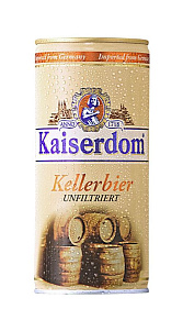 Пиво Kaiserdom Kellerbier, светлое нефильтрованное, 4,7% 1л.