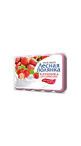 Мыло Лесная полянка Клубника со сливками 5шт 375г