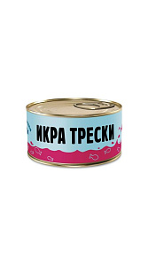 Икра трески Рыбка твоя стерилизованная 125г