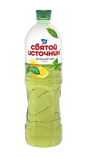 Холодный зеленый чай Святой Источник Лимон 500мл
