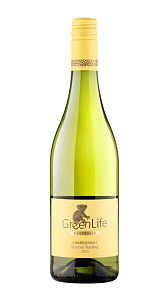 Вино GreenLife, Chardonnay, Murray Darling белое полусухое 12.5% 0,75л