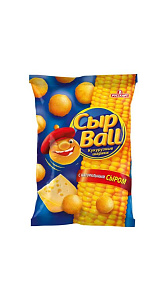 Кукурузные шарики СырBall С натуральным сыром 140г