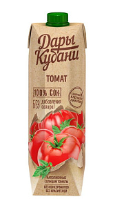 Сок Дары Кубани томатный 0.95л