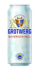 Пиво Grotwerg Bayerisch Hell светлое 4.9% 0.5л