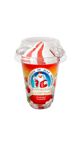 Мороженое пломбир От Деда Мороза Клубника и ваниль 180г