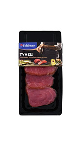 Тунец FishBergen ломтики холодного копчения 100г