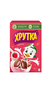 Готовый Завтрак Хрутка подушечки клубничные 220г