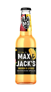 Пивной напиток Max&Jacks Магно-личи 4.7% 400мл