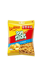Соломка картофельная Pomsticks с солью 38г