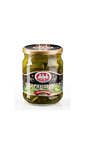 Корнишоны Скатерть-самобранка маринованные хрустящие 0,5л