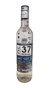 Водка РУС 37 40% 0.5л