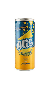 Напиток сокосодержащий Alis Pineapple с кусочками фруктов 240мл