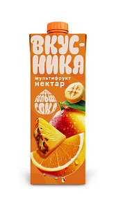 Нектар Вкусника Мультифрукт 0.95л