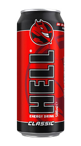 Энергетический напиток Hell Energy Classic 500мл