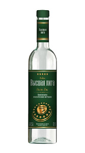 Водка Высшая Лига, Green line 40% 0.5л