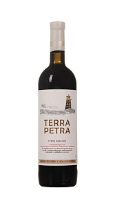 Вино Terra Petra, столовое красное сухое 10-12% 0,75л