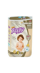 Подгузники Taffy premium care №5 11-25кг 7шт