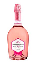 Вино игристое Miazzi Prosecco Rose розовое сухое кр11% 0,75л