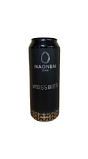 Пиво Magnum Brew, Weissbier пшеничное светлое нефильтрованное 5.2% 0.45л