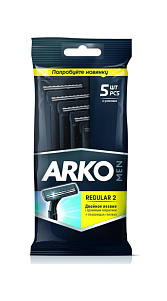Станок для бритья Arko Men T2 Regular 2 лезвия 5шт