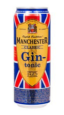 Коктейль Manchester Gin-tonic Classic 7.2% 0,45л