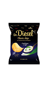 Чипсы Dr.Diesel Сметана и лук 120г