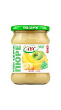 Пюре фруктовое ABC Будь здоров Яблоко-банан 450г