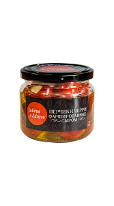 Перчики Черри Lubimo&Zdravo фаршированные сыром 370мл
