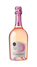 Вино игристое Pra`della Luna, Prosecco Millesimato розовое брют 11,5% 0,75л