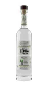 Водка Зерна Севера 40% 0.5л
