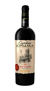 Вино Сокровища Крыма Бастардо столовое красное п/сл 11-12% 0.75л