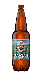 Пиво Халзан светлое фильтрованное 4.5% 1.35л