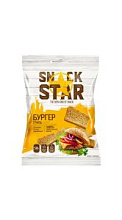 Сухарики Snack Star со вкусом Бургер гриль 50г
