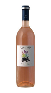 Вино Криница, Сиракюз розовое сухое 12,2% 0,75л