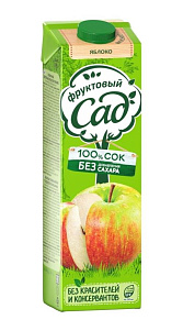 Сок Фруктовый Сад Яблоко 0.95л