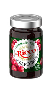 Варенье Mr.Ricco клюквенное 400г