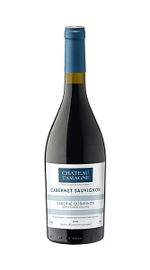 Вино Chateau Tamagne, Cabernet Sauvignon красное полусладкое 12-14% 0,75л.