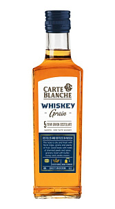 Виски Carte Blanche зерновой кр40% 0,1л.