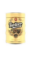 Пиво Berliner Geschichte, Export, светлое фильтрованное 5,2% 5л.