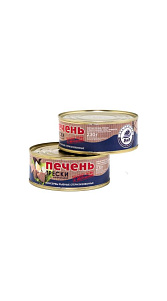 Печень трески B&K Seafood натуральная 230г