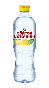 Вода Святой Источник со вкусом лимона 0.5л