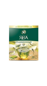 Чай зеленый Принцесса Ява Традиционный китайский 100пак