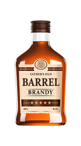 Бренди Fathers Old Barrel 40% 100мл