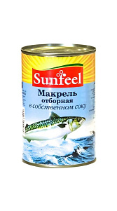 Макрель Sunfeel отборная 425г